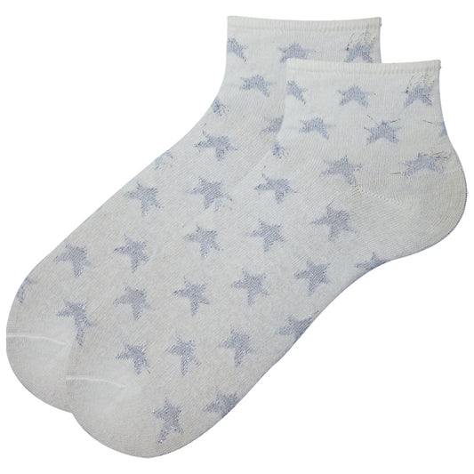 Girl's Glimmer Star Ankle Socks