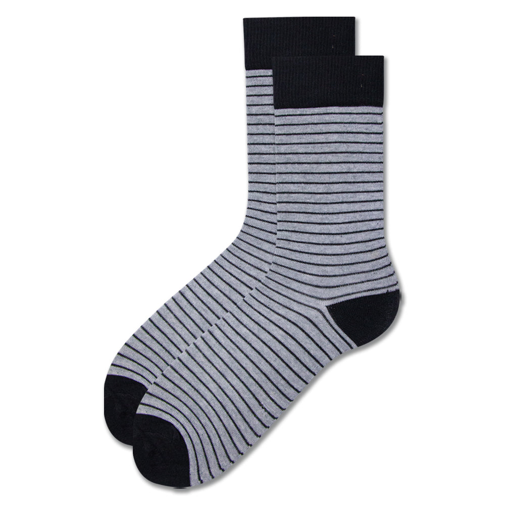 Men Striped Crew Socks