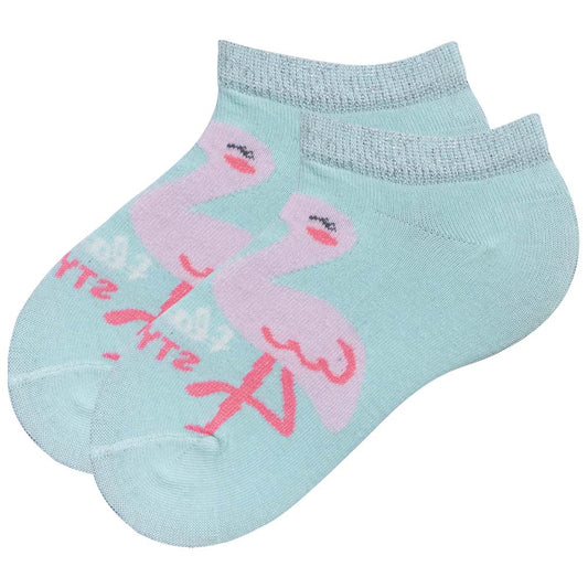 Girl's Cute Flamingo Ankle Socks