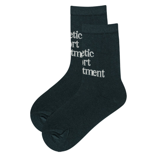Boys "Athletic Sports Department" print Socks