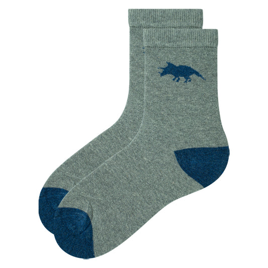 Boy’s Triceratops Adventure Crew Socks