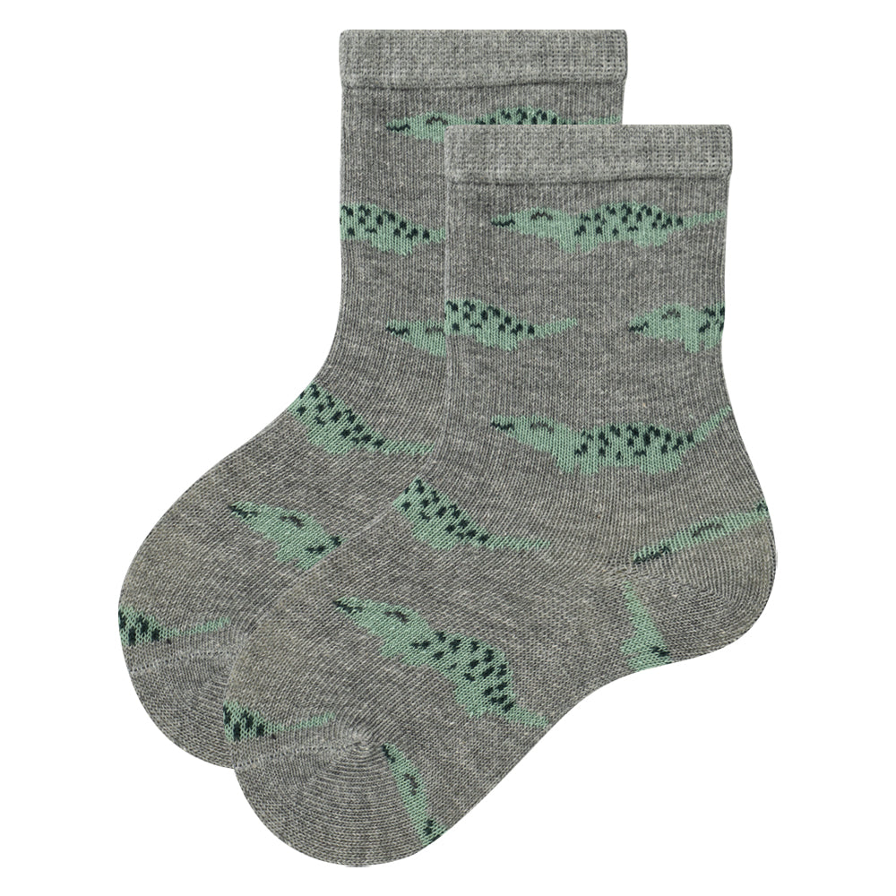 Baby Boy Crocodile Crew Socks