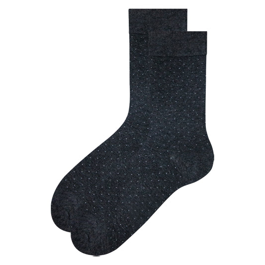Men Black Crew Socks
