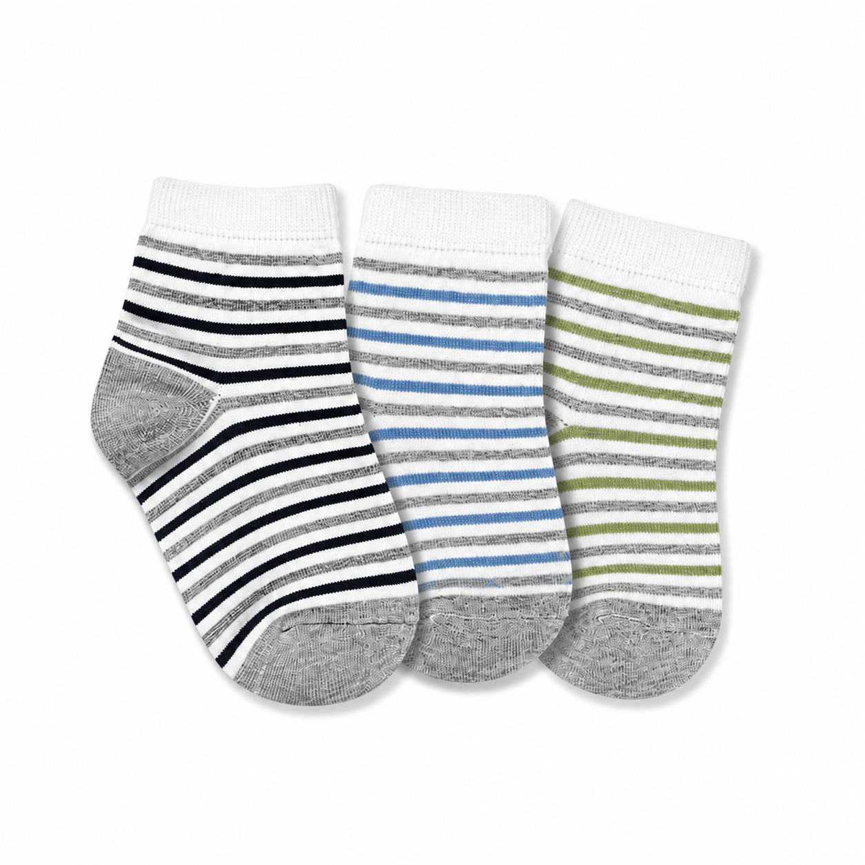 Boys Striped Ankle Socks