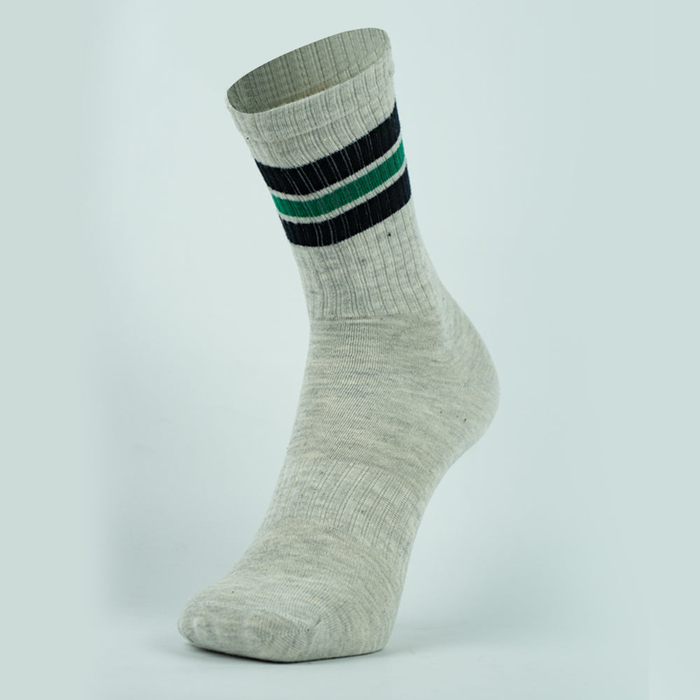 Men Retro Sport Crew Socks