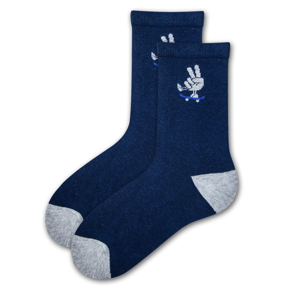 Premium Boys Cotton Crew Socks