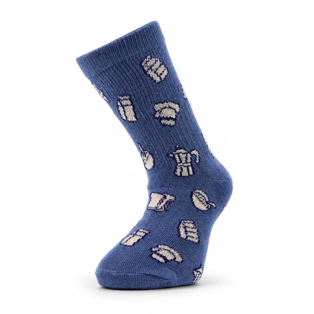 Boys Croissant Novelty Crew Sock