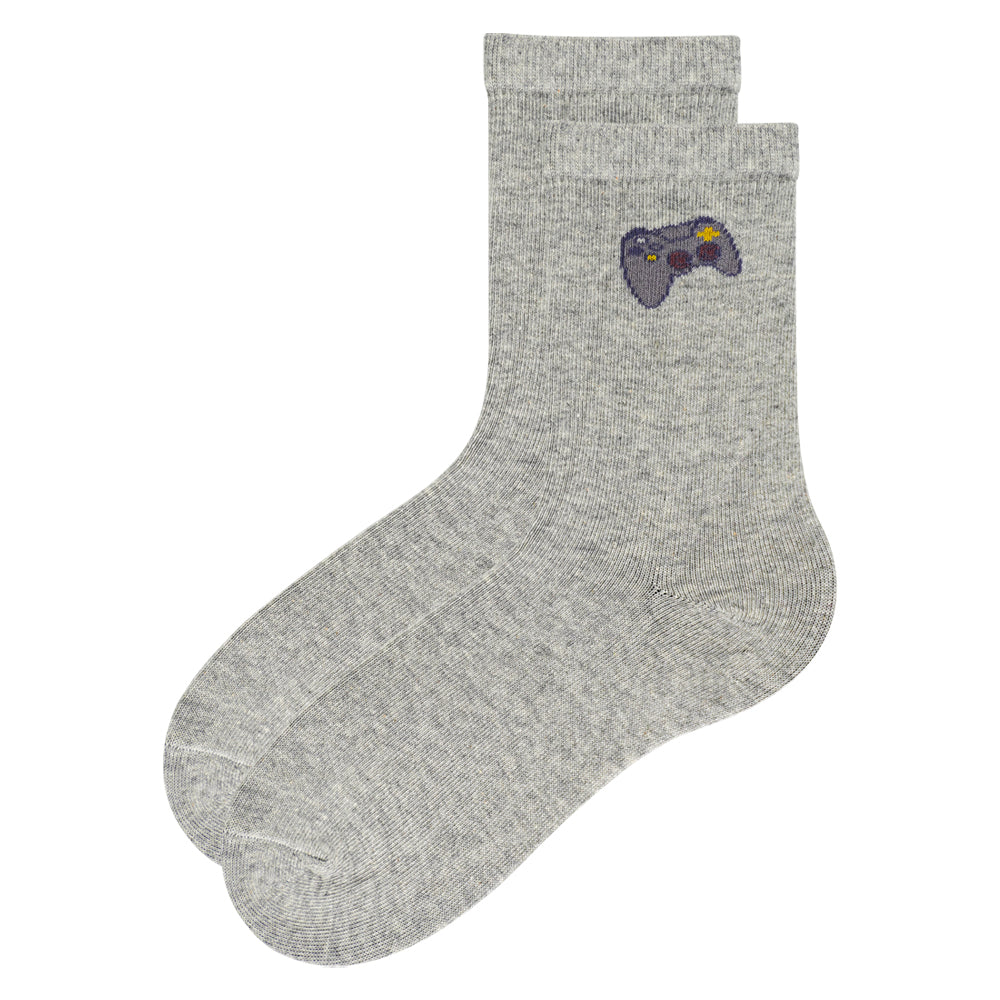 Boys Gaming Controller Crew Socks