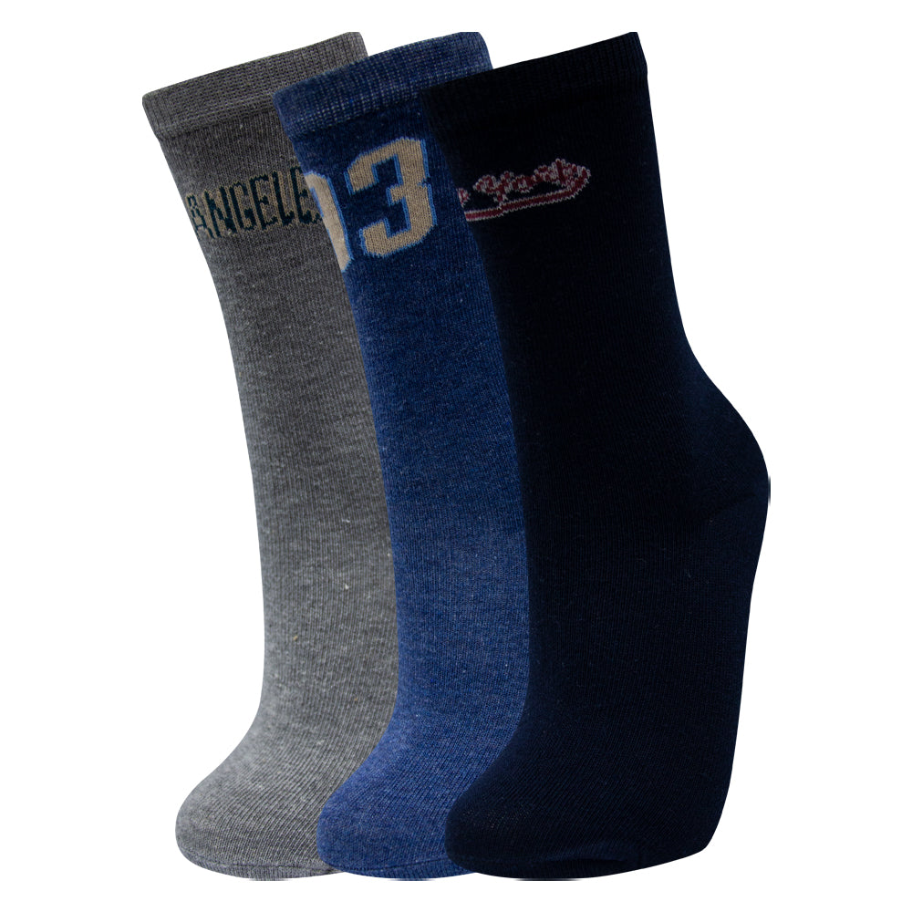 Boy's Sporty Crew Socks Bundle