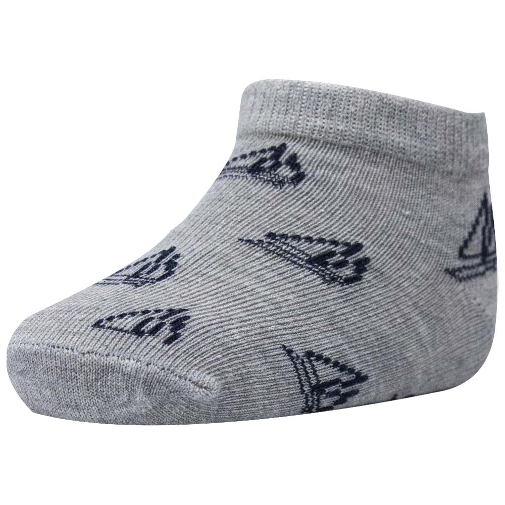 Baby Boy Boat Print Ankle Socks