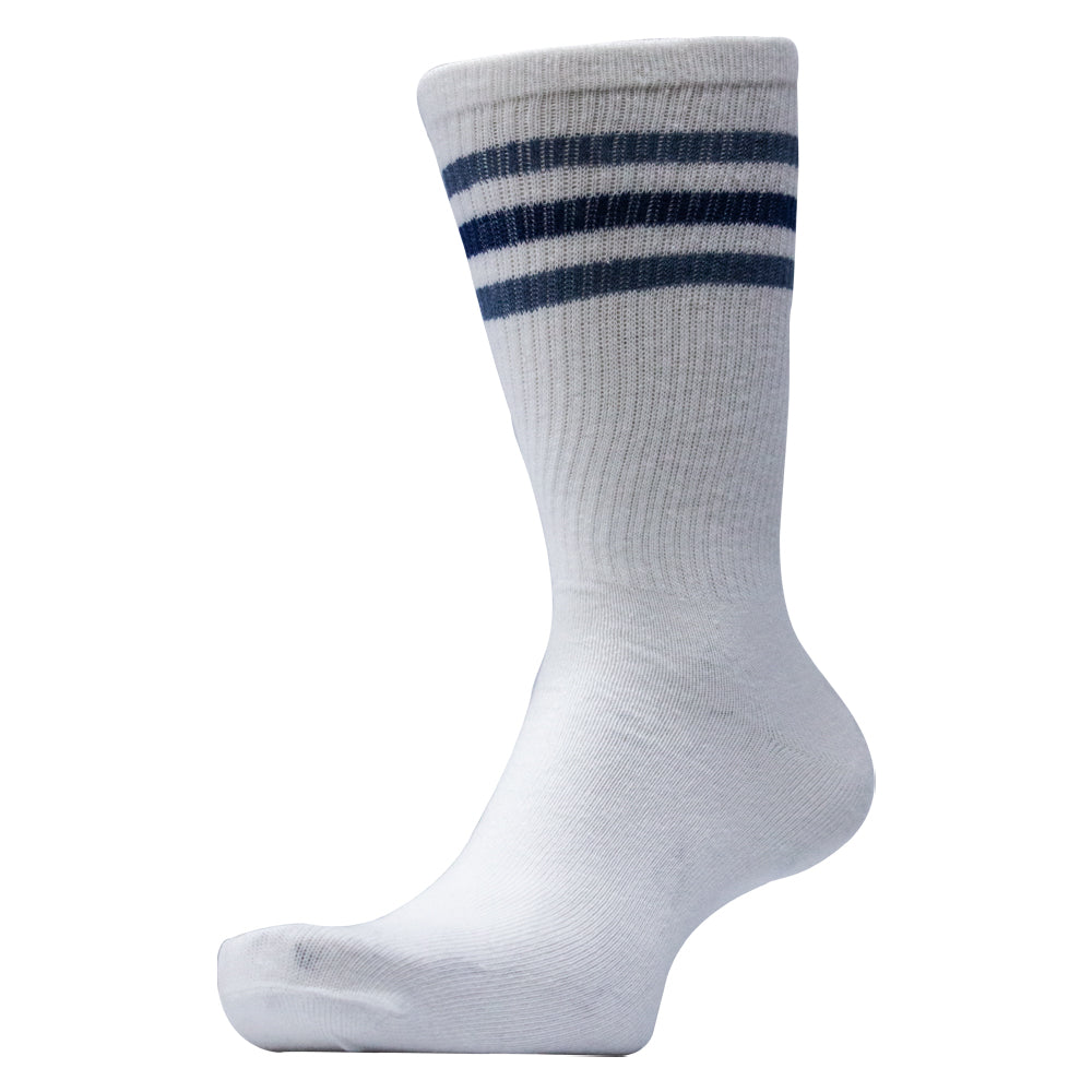 Classic White Crew Socks
