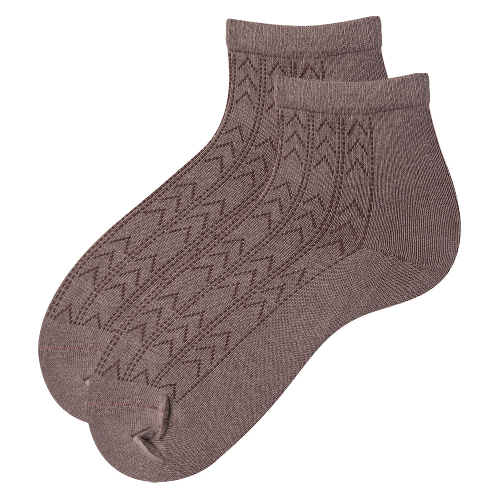 Premium Pointelle Knit Ankle Socks