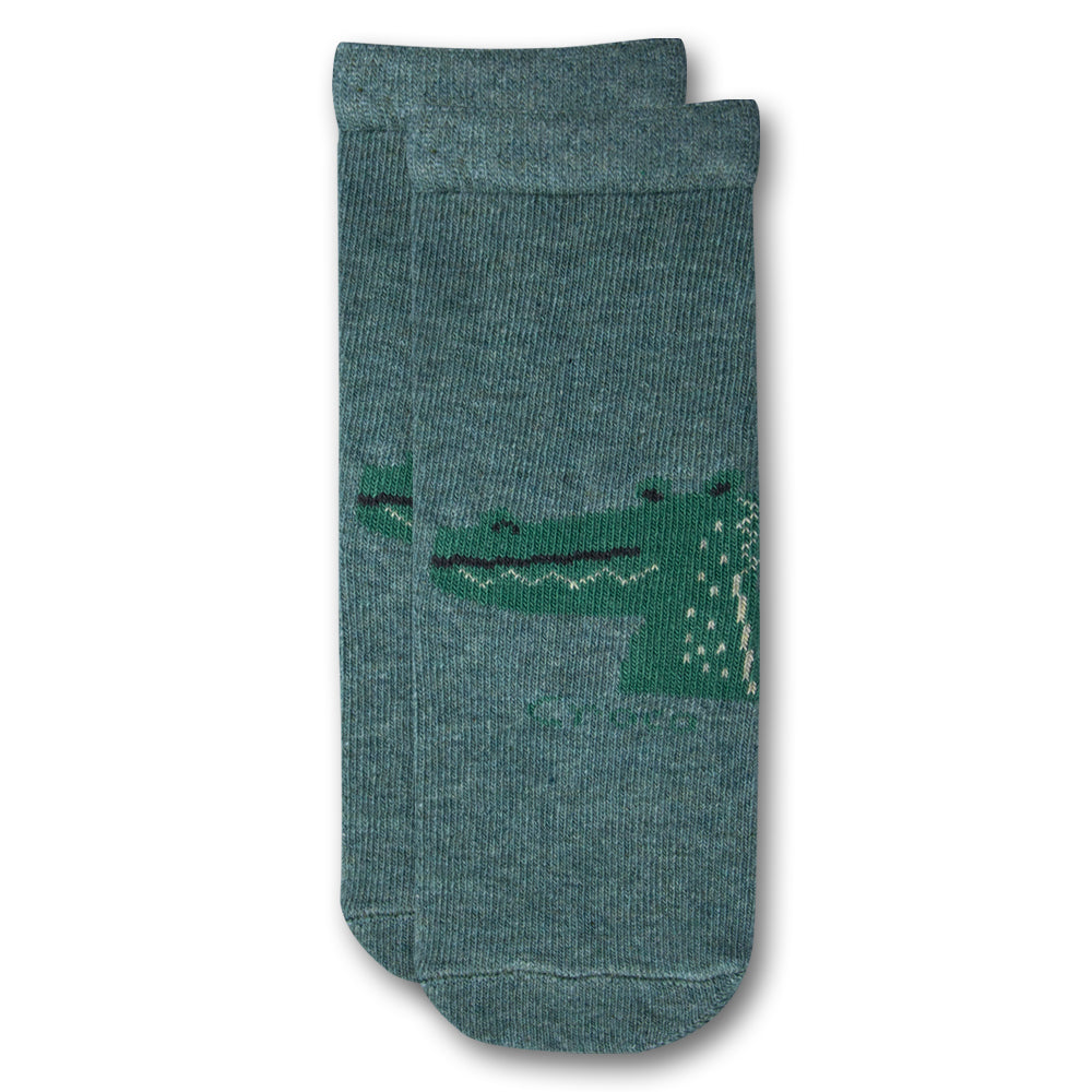 Trendy Rhino , Crocodile & Lion Print Boys Socks