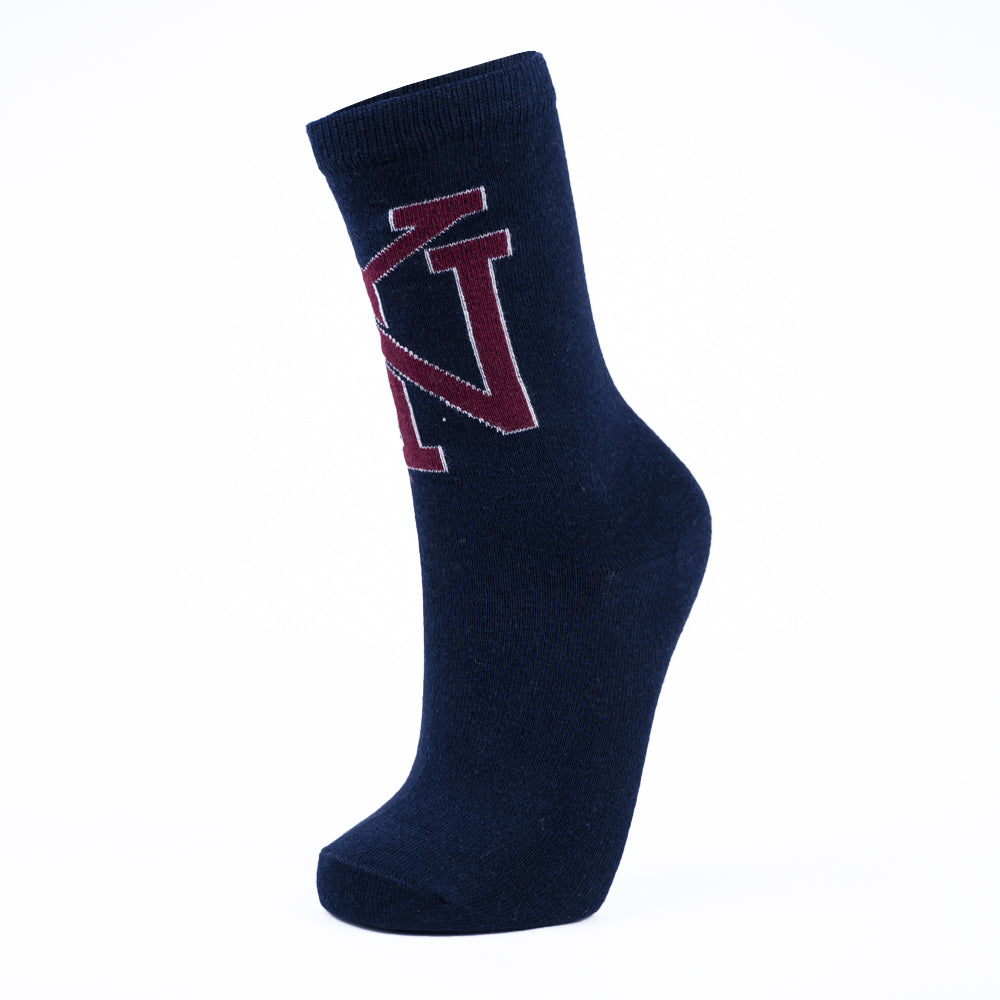 NY Print Boy's Crew Socks