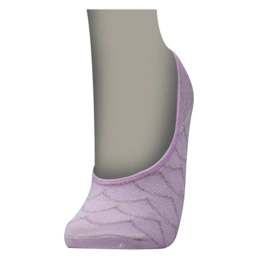 Sparkle Glide Girl's No-Show Socks