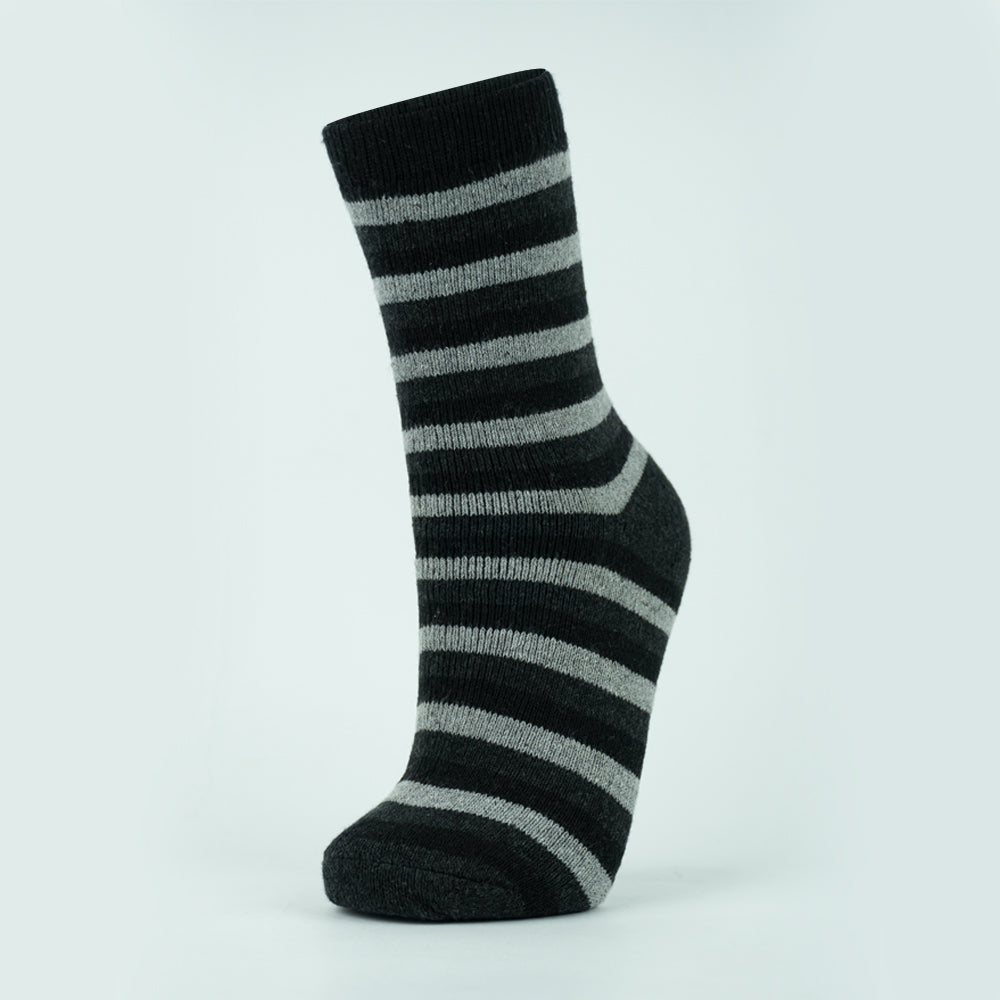 Thermal Striped Crew Sock