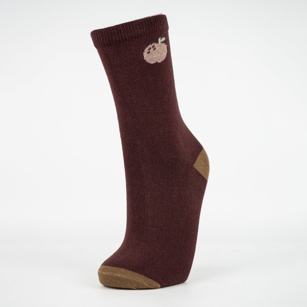 Premium Girl Apple Crew Socks