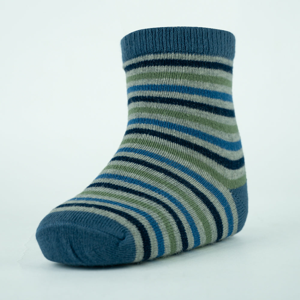 Baby Boy Striped Ankle Socks