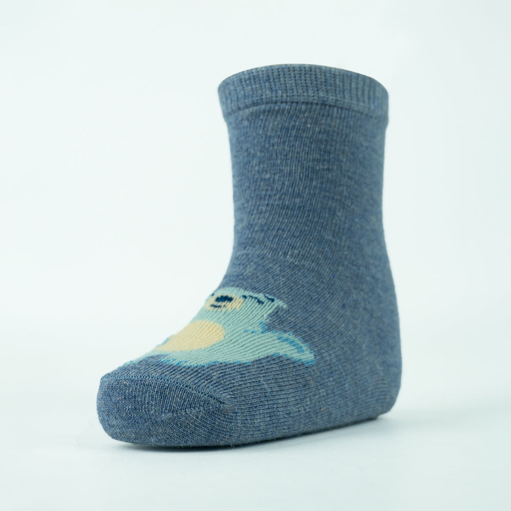 Baby Boy Bear Crew Socks