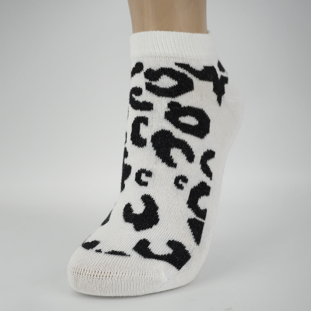 Women Leopard Print Ankle Socks