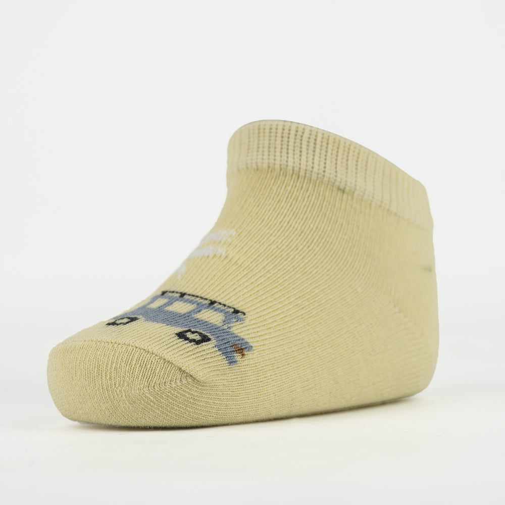 Baby Boy’s Car Print Ankle Socks