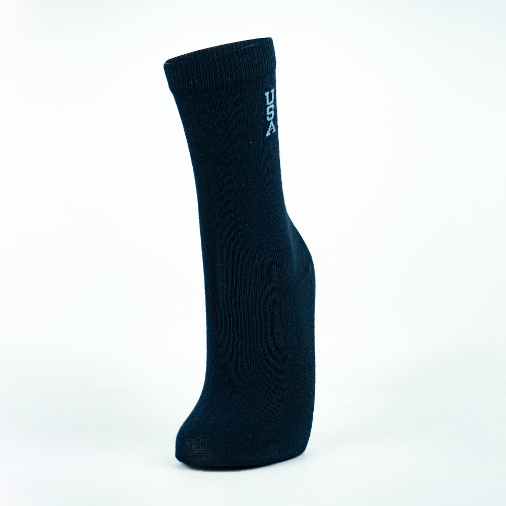 Premium Boys Navy Blue Crew Socks