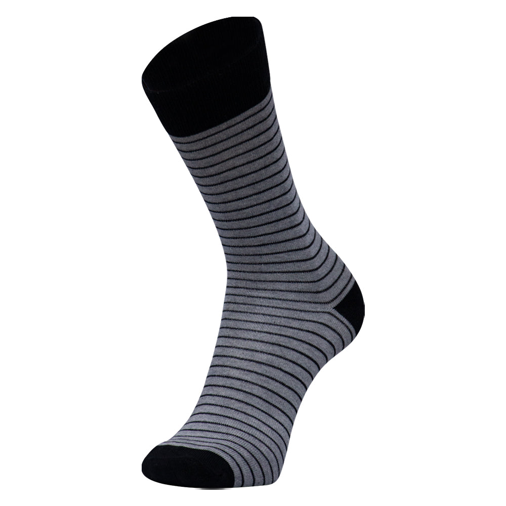 Men Striped Crew Socks