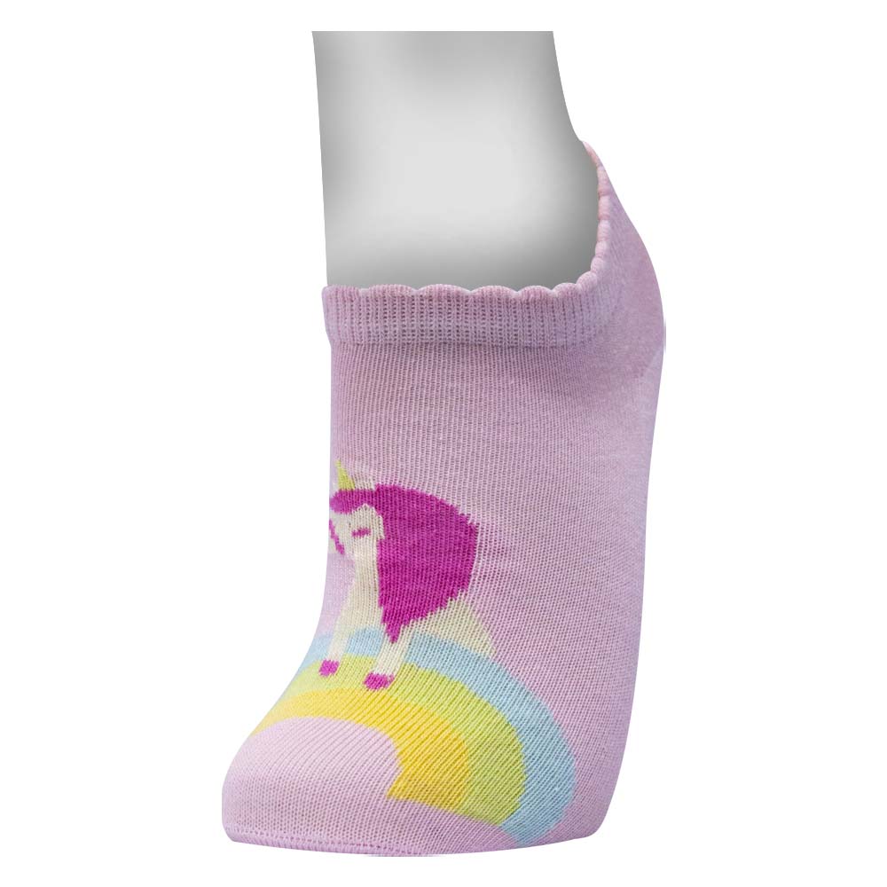 Magical Unicorn Ankle Socks for Girls