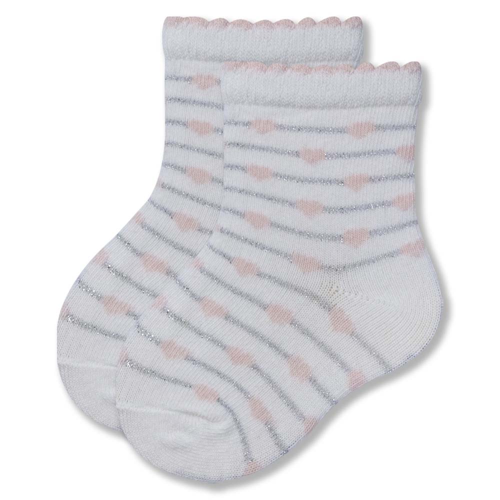 Sparkle Stripes & Unicorn Girls Ankle Socks