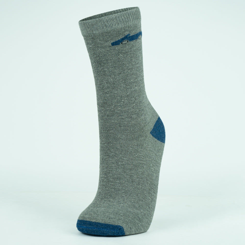 Boys' Car Pattern Crew Socks