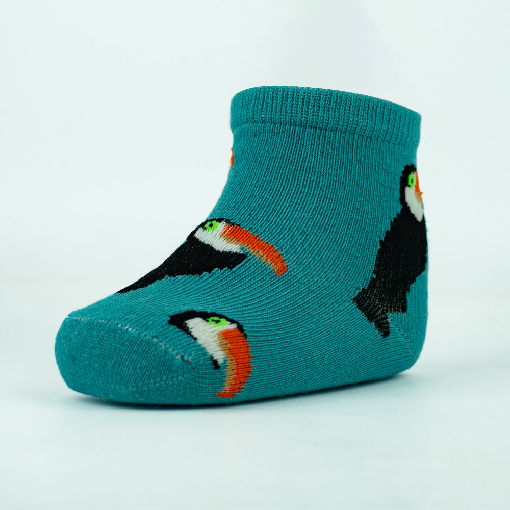 Adorable Toucan Print Baby Socks
