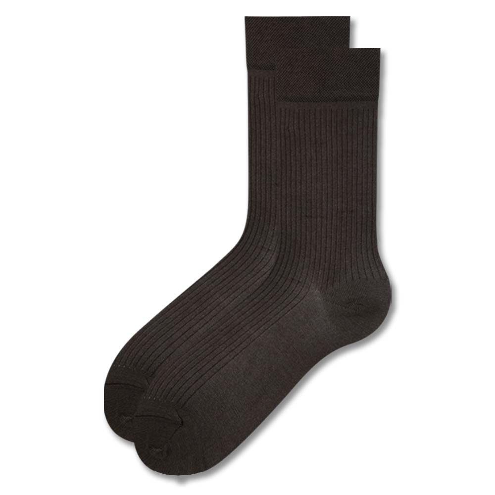 Premium Mercerized Needle Drop Socks for Men