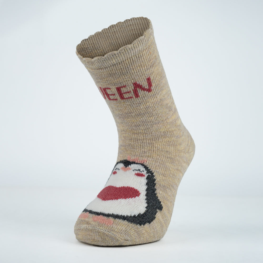 Baby Girls' Penguin Print Socks
