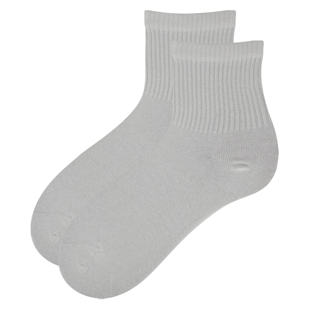Men Retro-Athletic Ribbed Low-Cut Socks