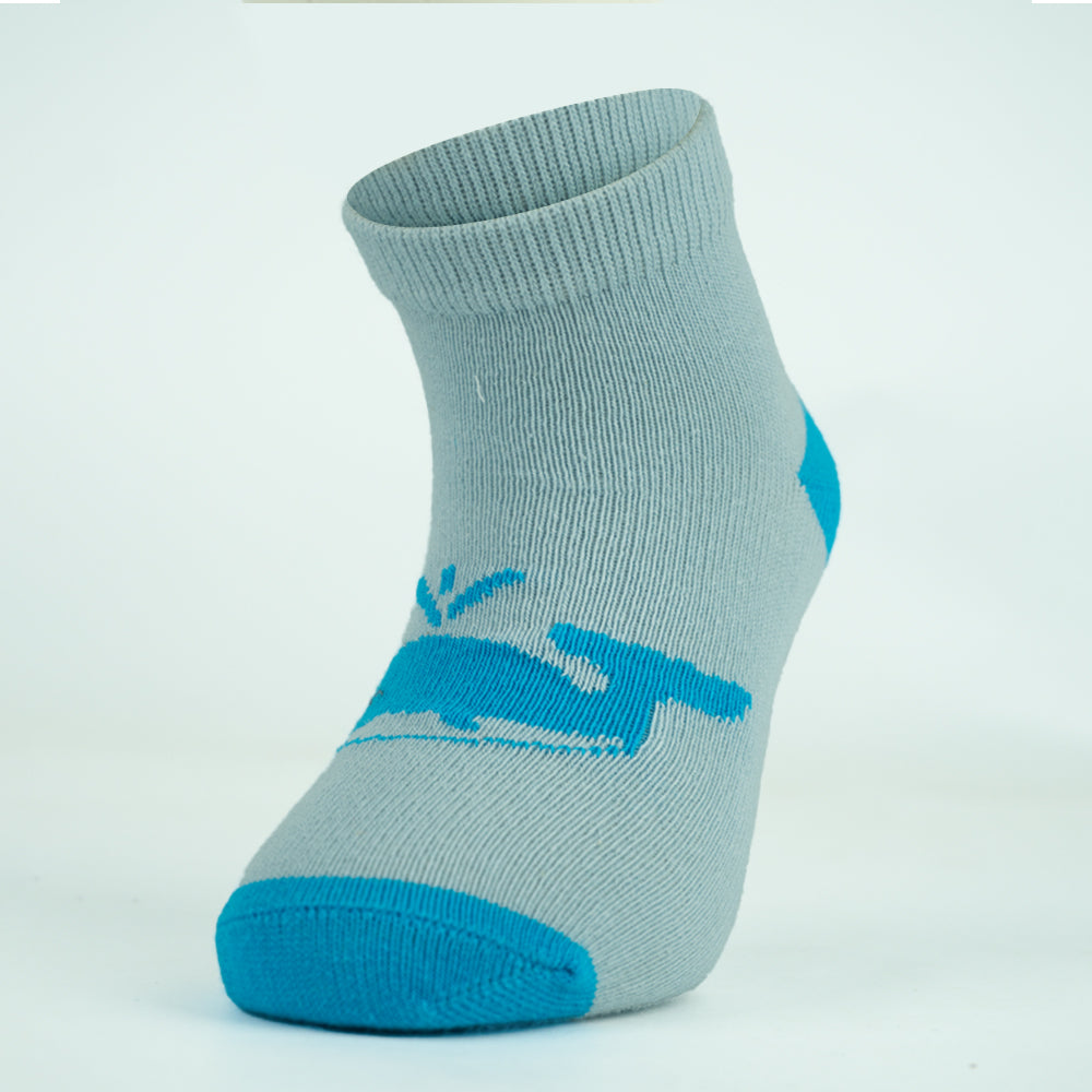 Whale Print Toddler Boys' Cotton Socks