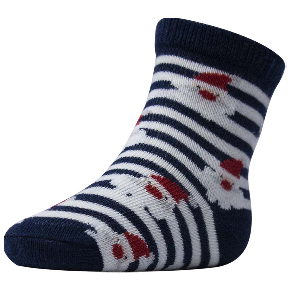 Unisex Santa Claus & Reindeer Baby Socks