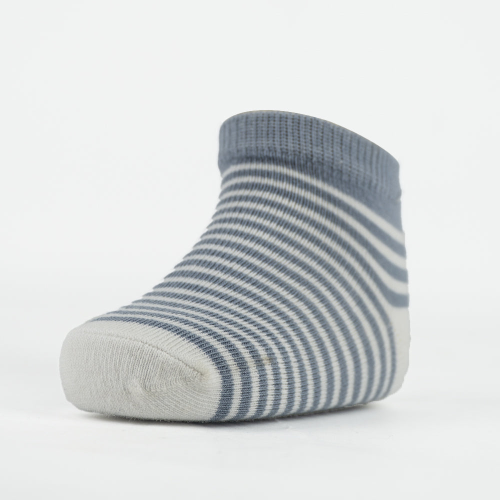 Striped Ankle Socks for Baby Boys