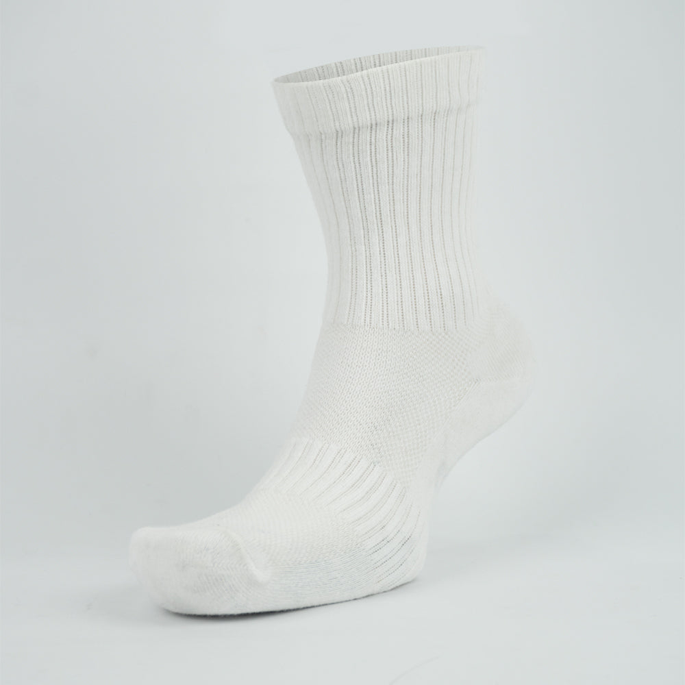 Unisex Cotton Ribbed Crew Socks