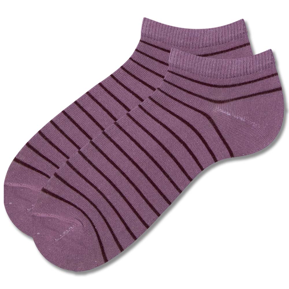 Chic Striped Ankle Socks for Women
