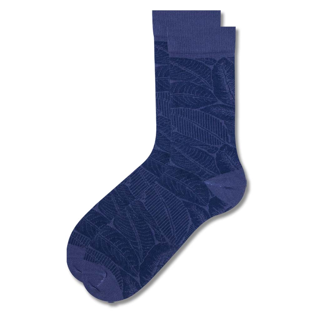 Men Premium Liso Leaf Pattern Socks
