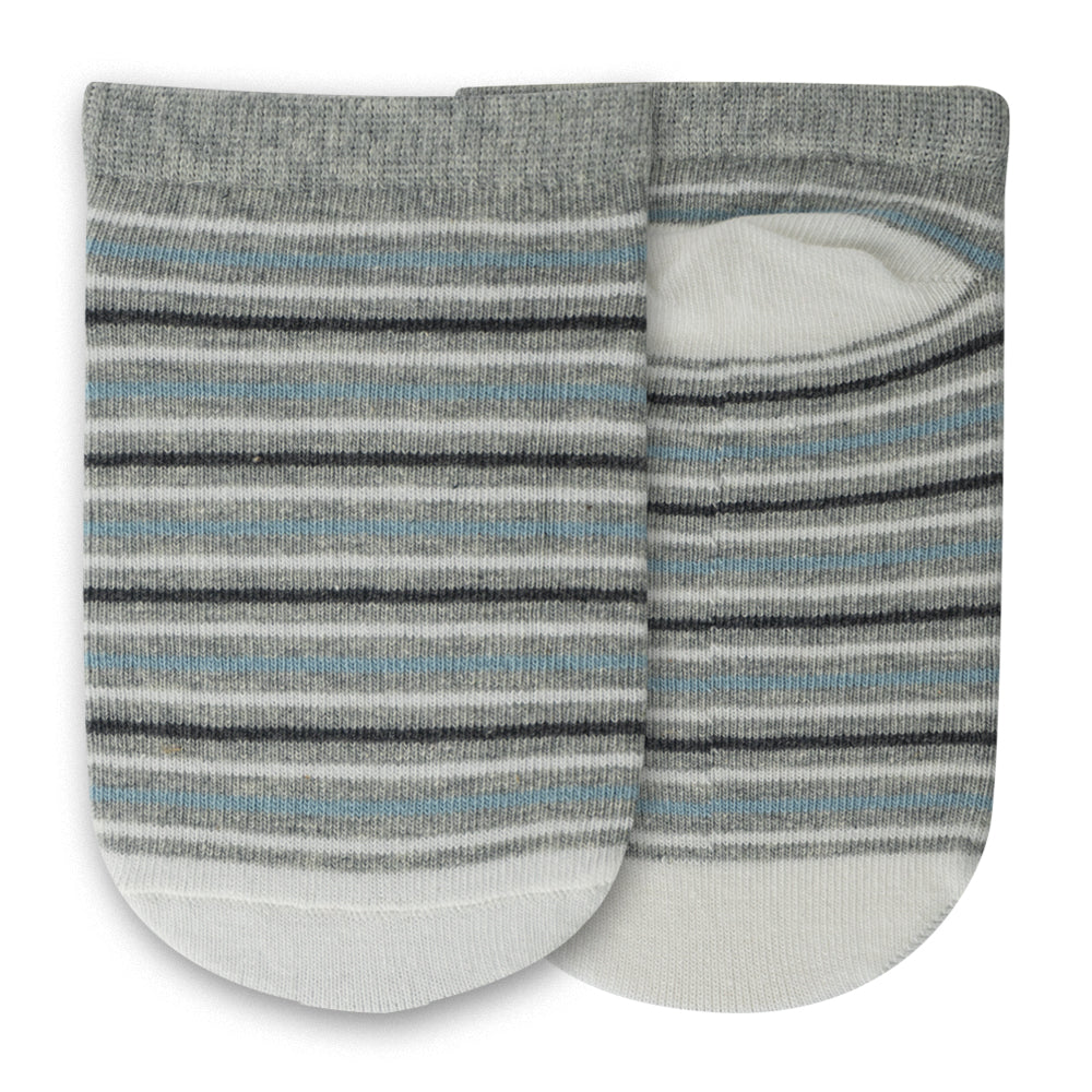 Boy's Dinosaur & Stripe Ankle Socks