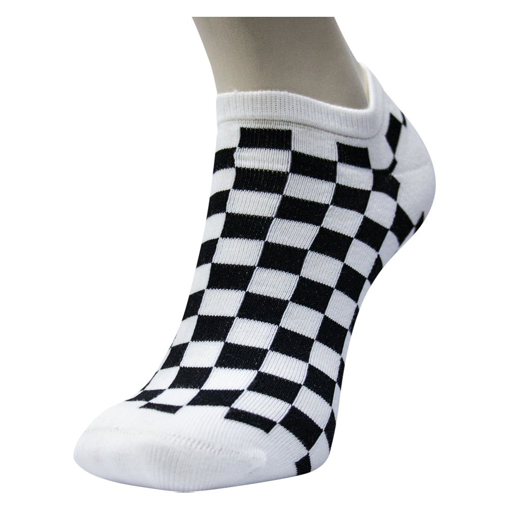 Checkered Ankle Socks