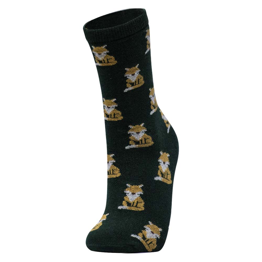 Forest Fox Boys' Crew Socks