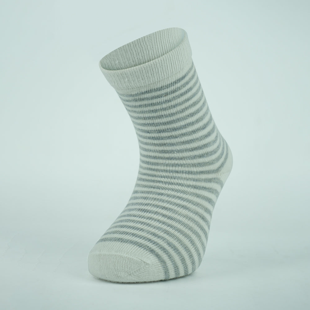 Baby Girl Striped Soft-Cotton Socks