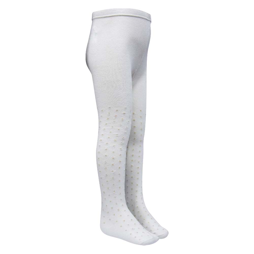 Off-White With Golden Shimmer Dot (CJ)