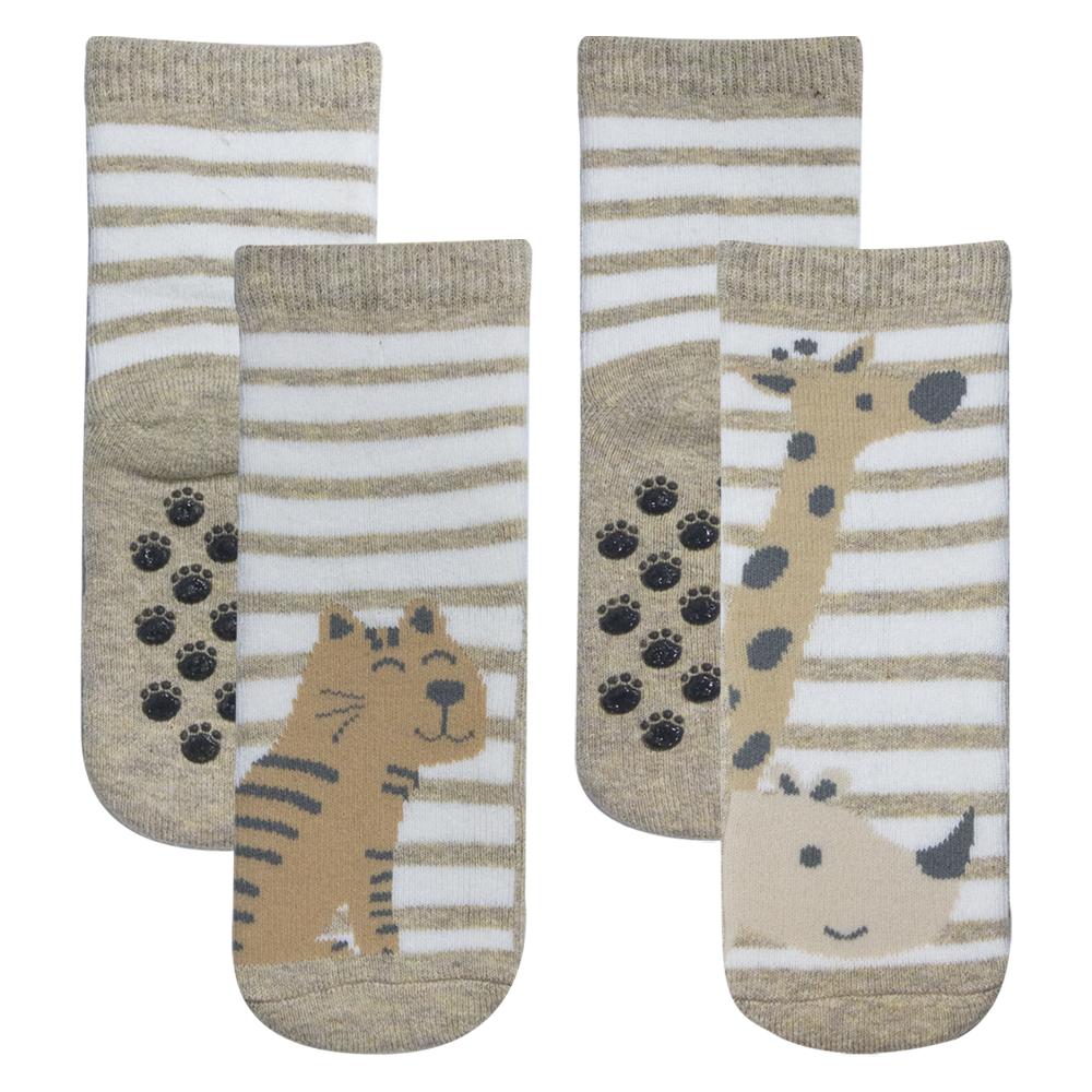 Trendy & Cool Striped Boy's Crew Winter Socks