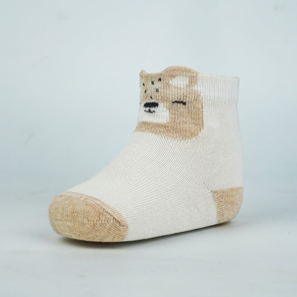Adorable Bear Face Baby Socks