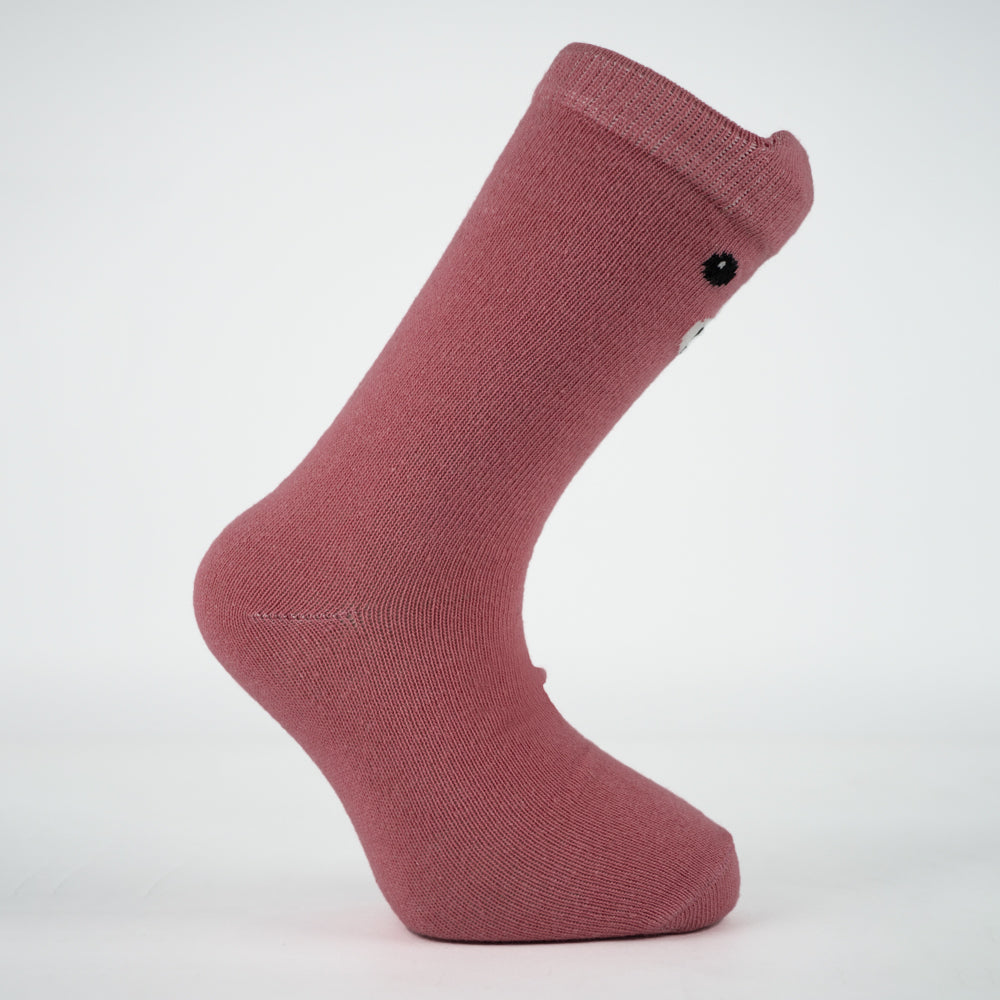 Adorable 3D Ear Bear Girls' Socks