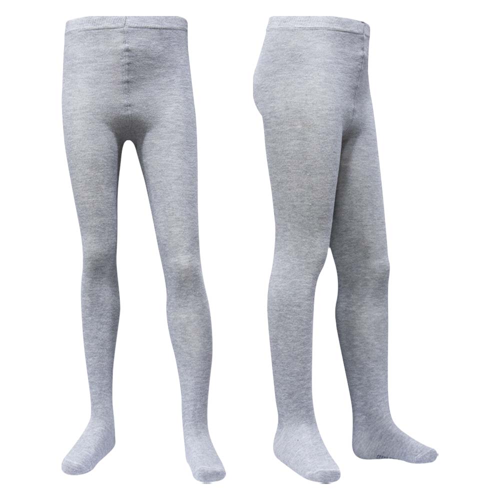 The Ultimate Comfort Plain Light Grey Tights for Girls (SF)