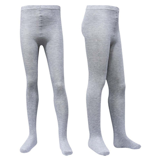 The Ultimate Comfort Plain Light Grey Tights for Girls (SF)